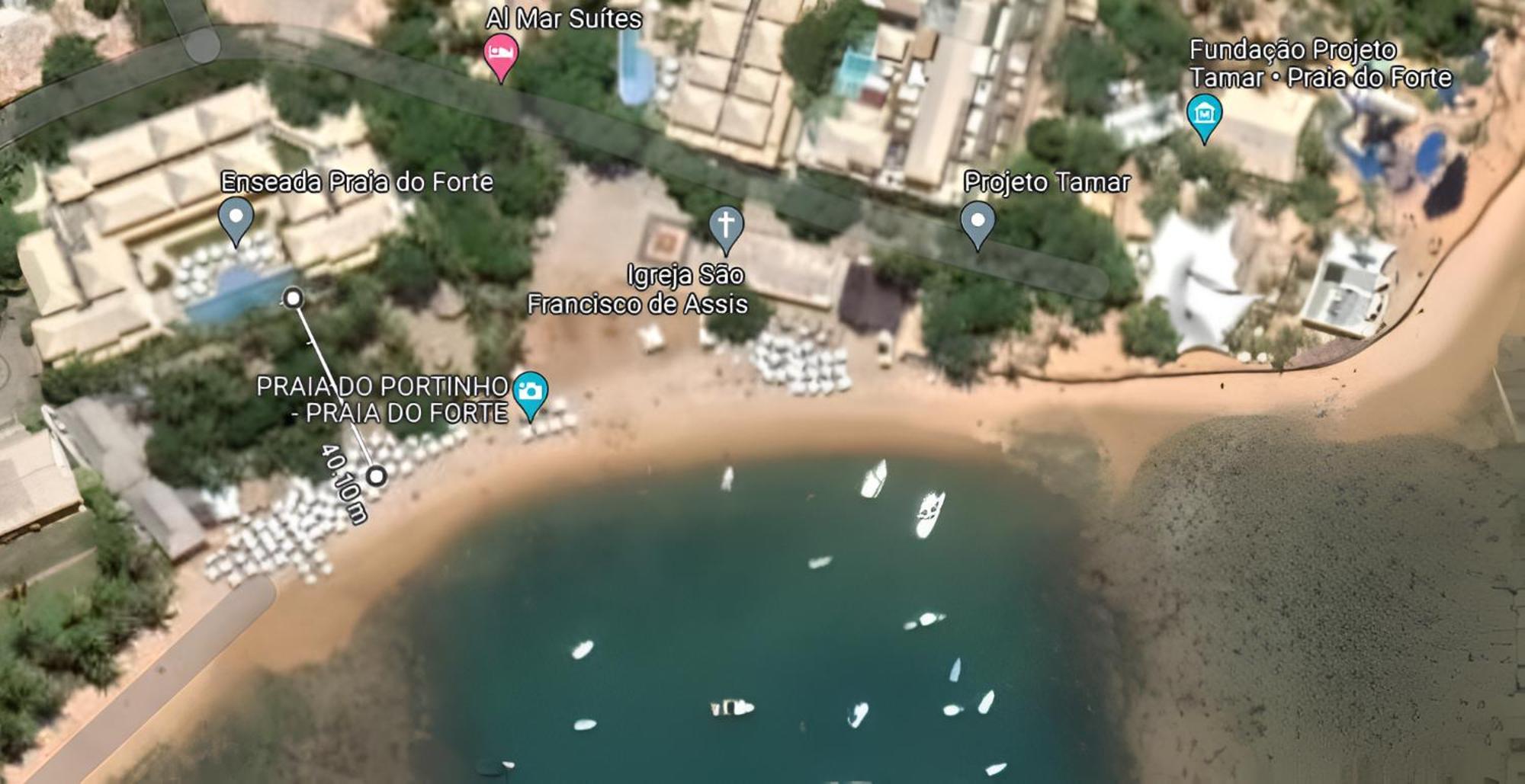 Enseada Praia Do Forte - Vista Mar Eksteriør billede